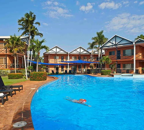 swimming pool moonlight bay suites